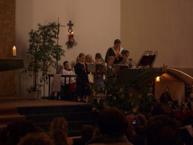 Kinderkrippenfeier 24.12.05